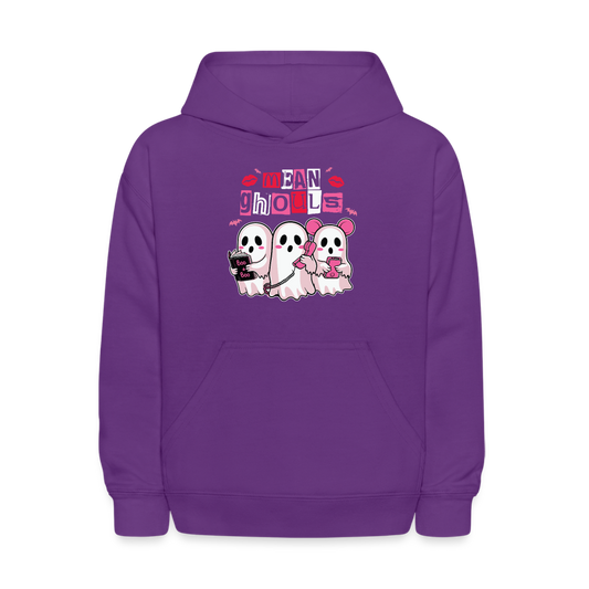 Mean Ghouls Halloween Kids' Hoodie - purple