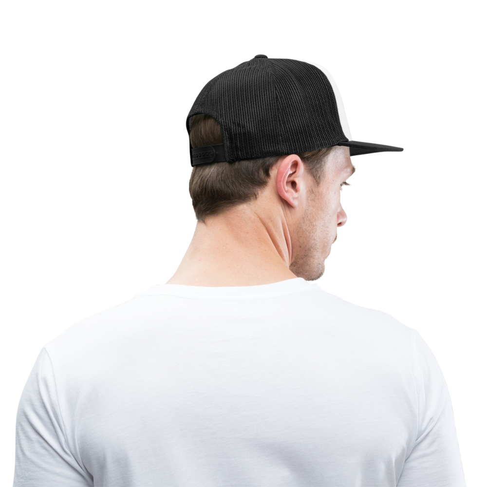 Trump 2024 Fly with America Trucker Cap - white/black