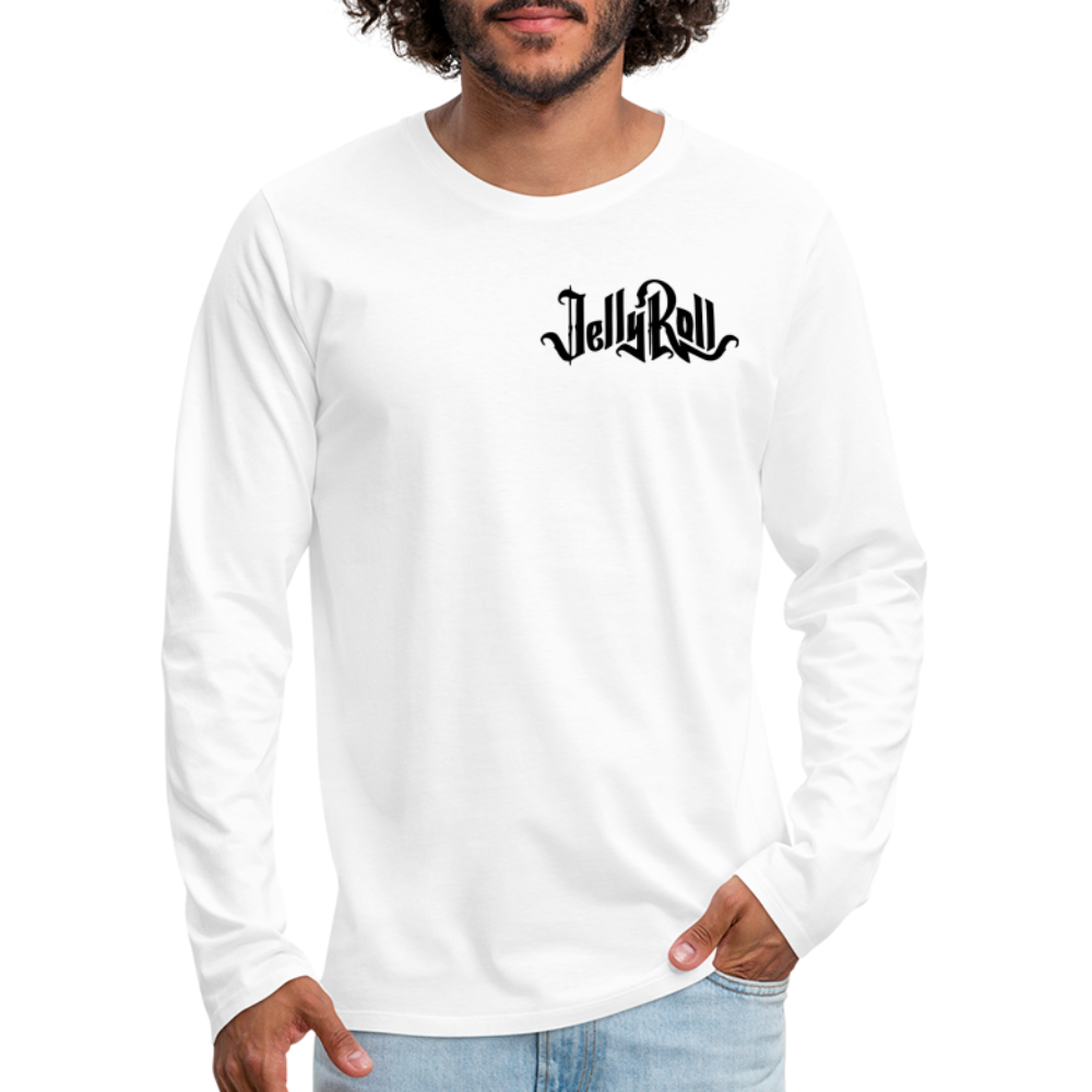 JellyRoll Men's long sleeve shirt - white