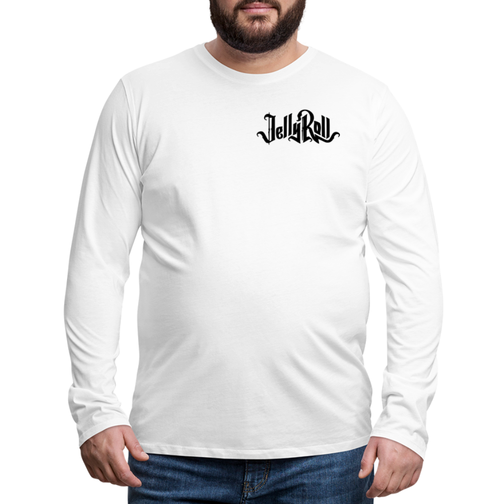 JellyRoll Men's long sleeve shirt - white