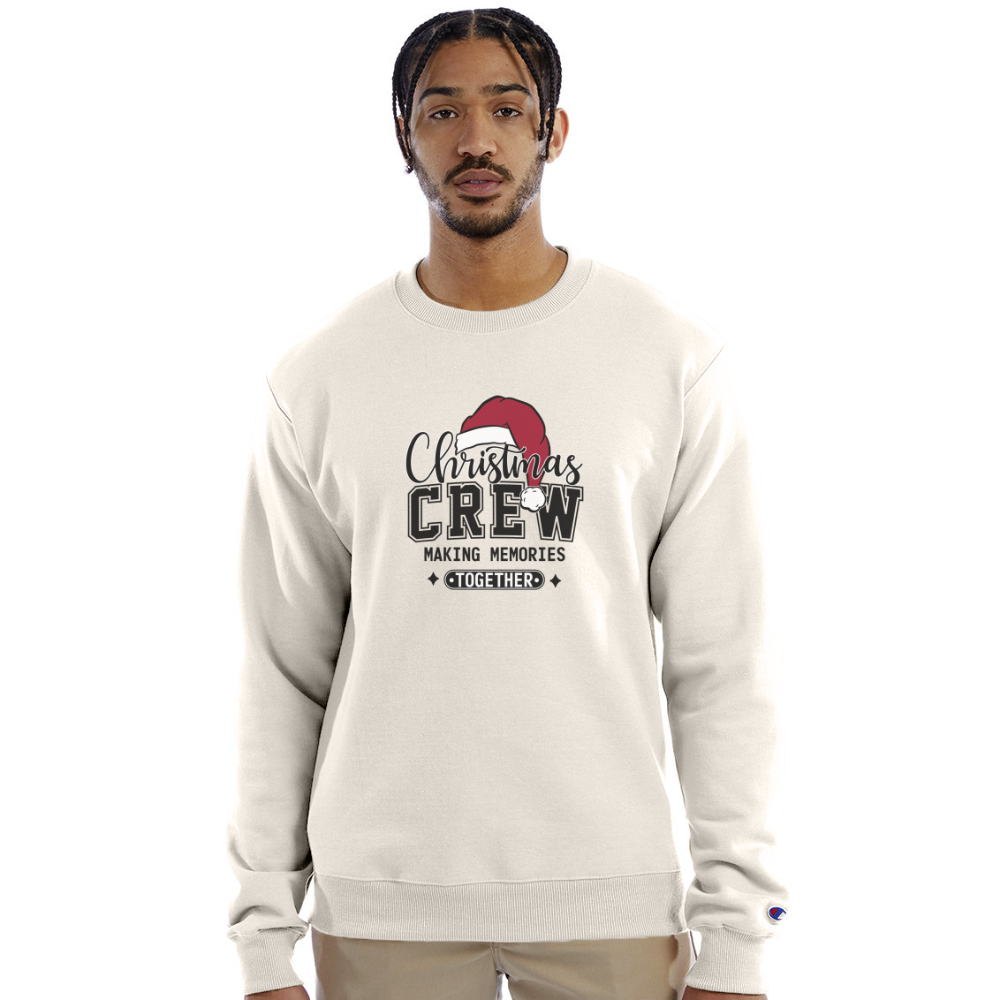 Christmas Crew Family Sweater - Sand