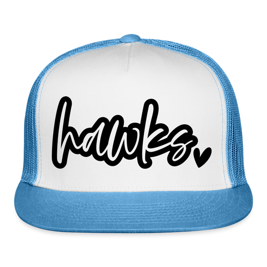 Hawks Hardin Valley Trucker Cap - white/blue