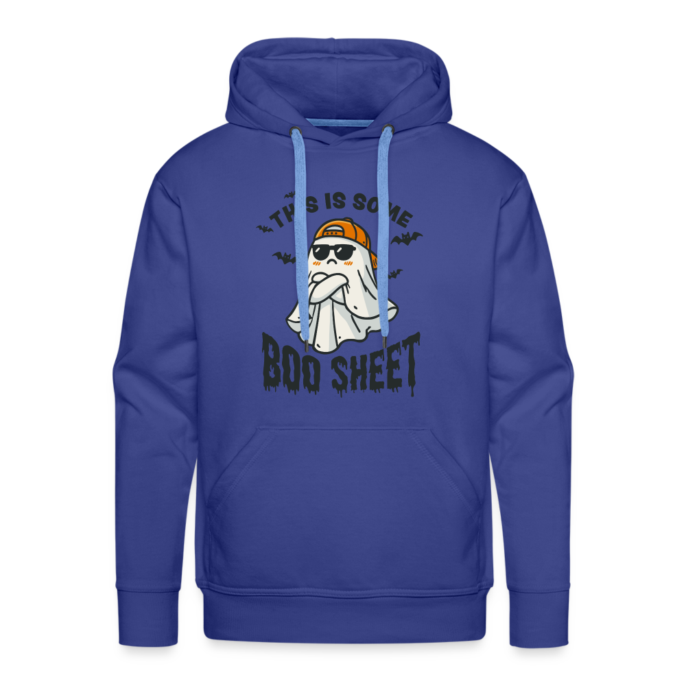 This is Some Boo Sheet: Funny Halloween Unisex Hoodie - royal blue