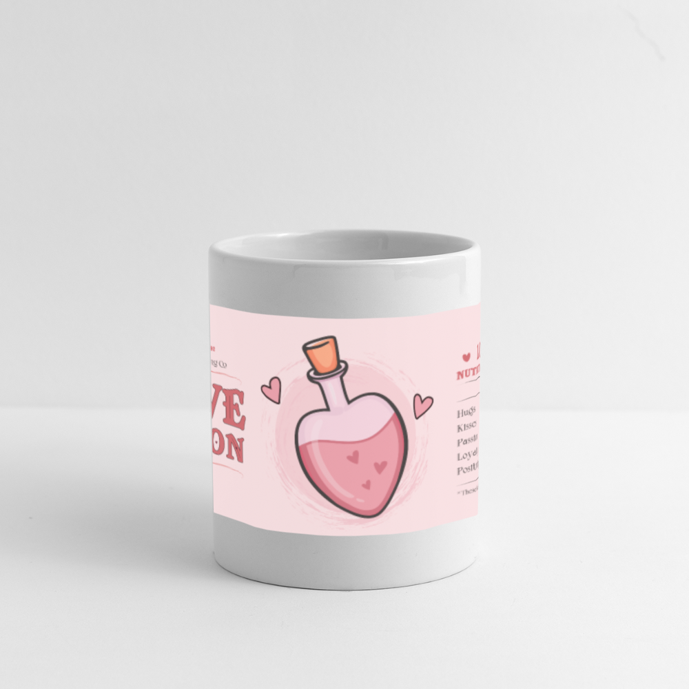 Love Potion Panoramic Mug - white