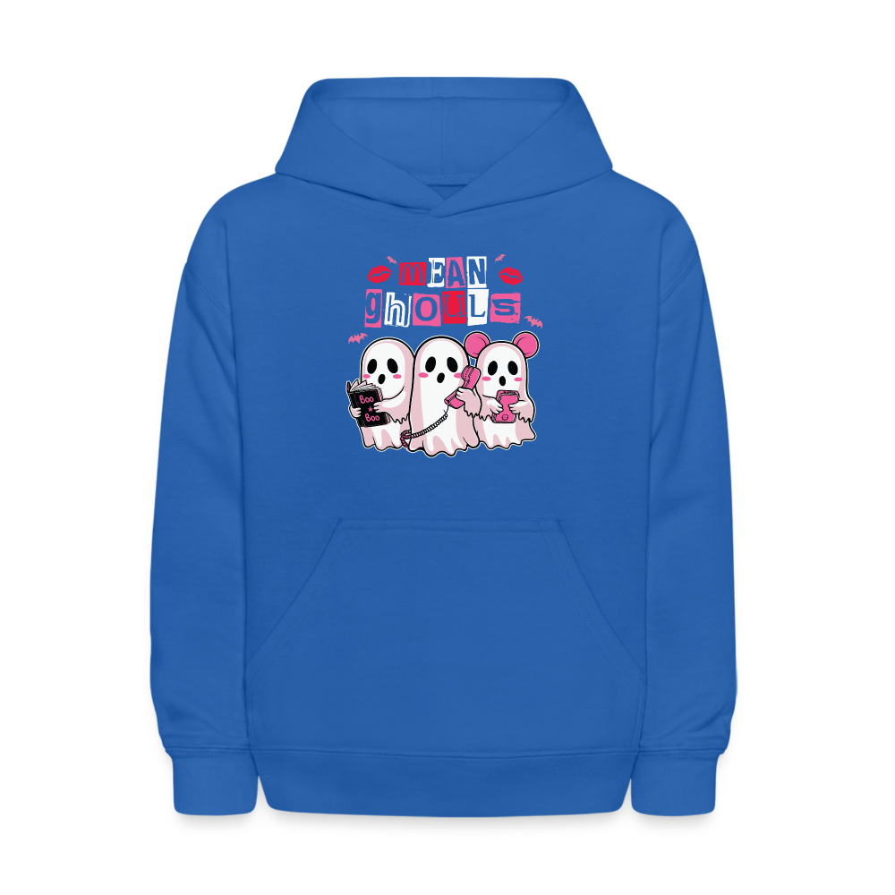 Mean Ghouls Halloween Kids' Hoodie - royal blue