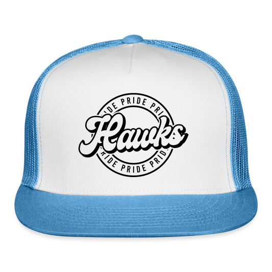 Hawks Pride Trucker Cap - white/blue