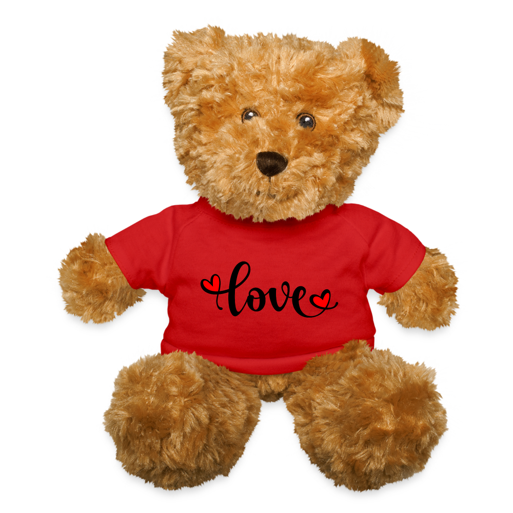 Valentine’s Day Love Teddy Bear - red